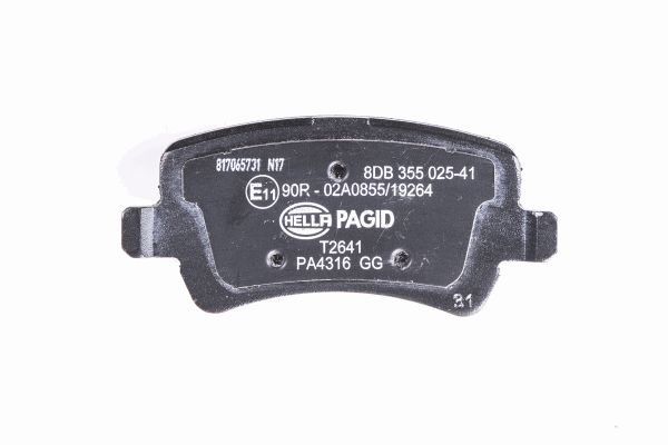 Klocki hamulcowe HELLA 8DB 355 025-411