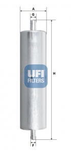 Filtr paliwa UFI 31.985.00