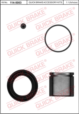 Zestaw naprawczy zacisku hamulcowego QUICK BRAKE 114-5003