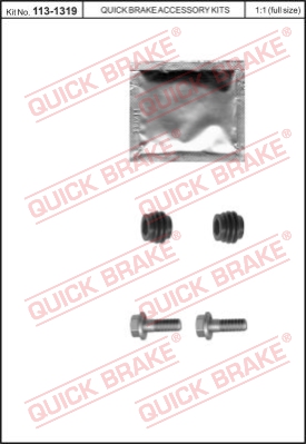 Zestaw naprawczy zacisk hamulcowy QUICK BRAKE 113-1319