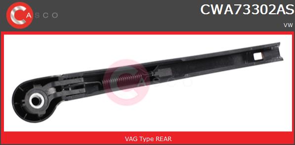 Ramię wycieraczki CASCO CWA73302AS