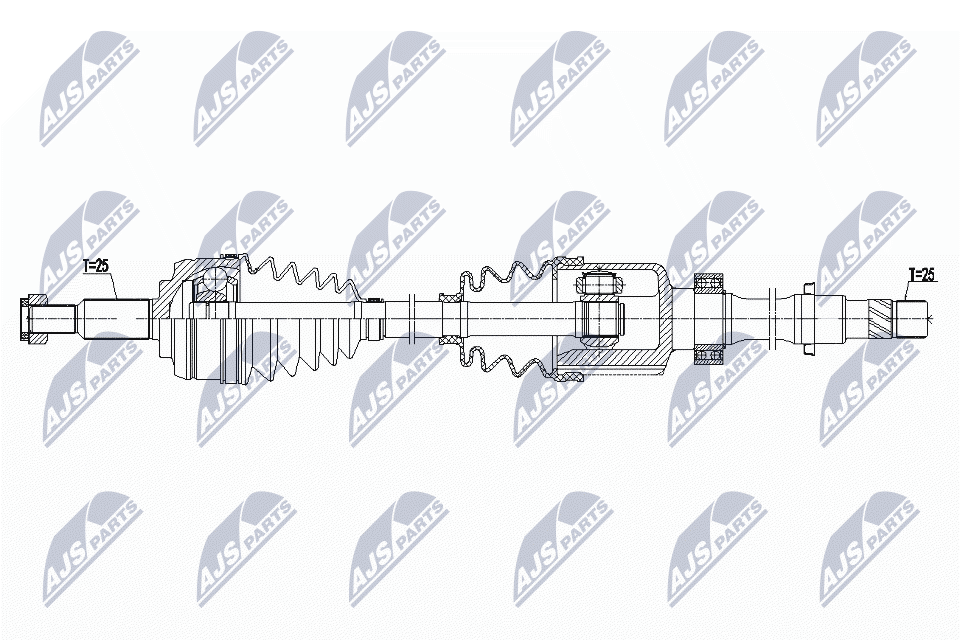 Wał napędowy NTY NPW-RE-179