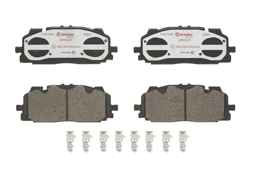 Klocki hamulcowe BREMBO P 85 165X