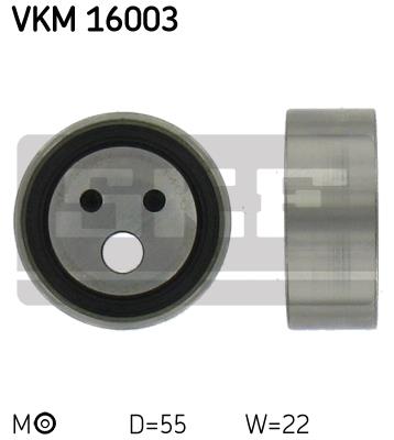 Rolka napinacza paska rozrządu SKF VKM 16003
