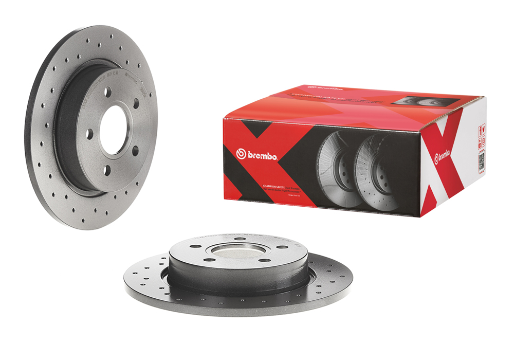 Tarcza hamulcowa BREMBO 08.A725.1X