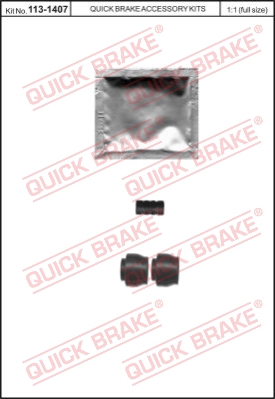 Zestaw naprawczy zacisk hamulcowy QUICK BRAKE 113-1407