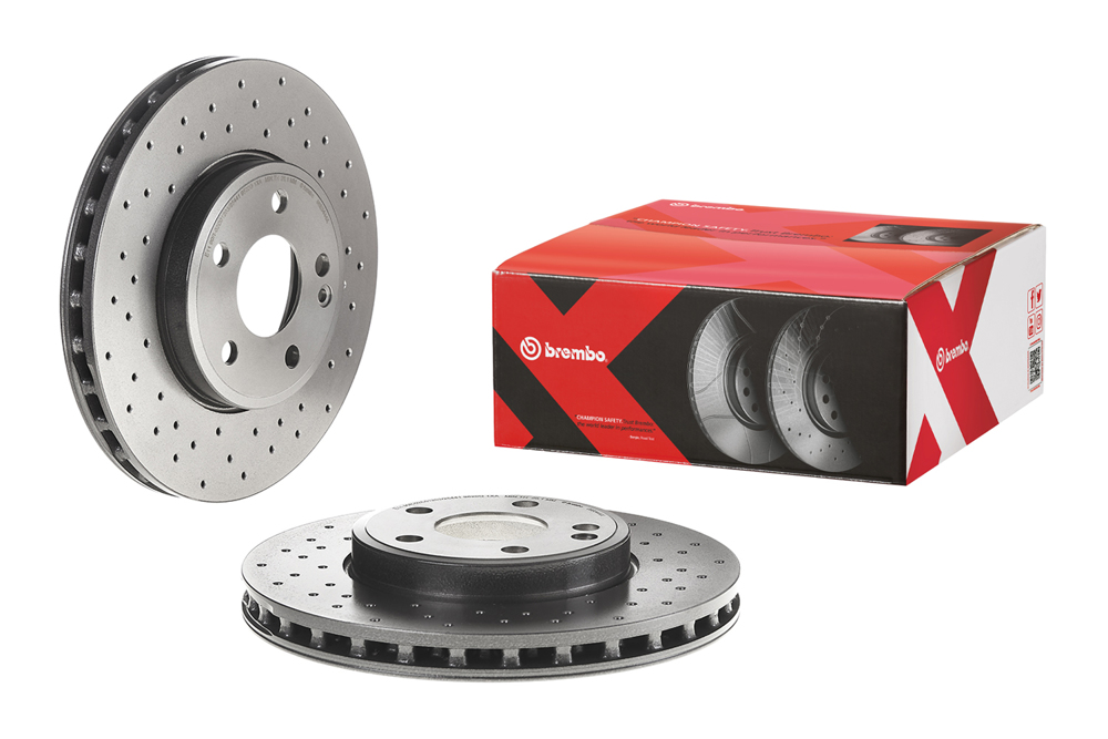 Tarcza hamulcowa BREMBO 09.B344.4X