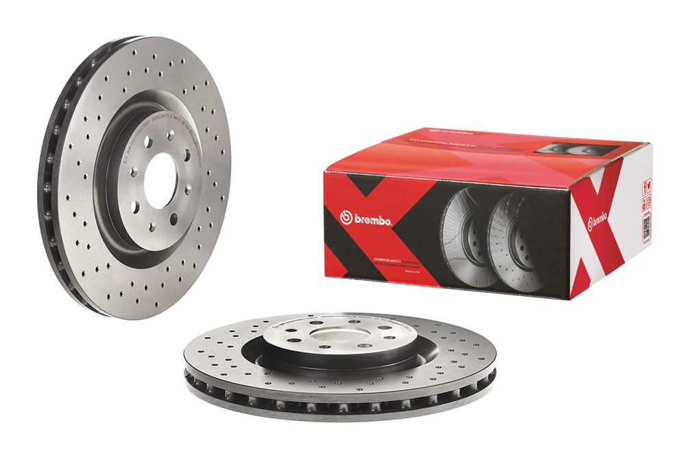 Tarcza hamulcowa BREMBO 09.8004.7X