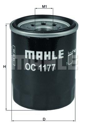 Filtr oleju MAHLE OC 1177