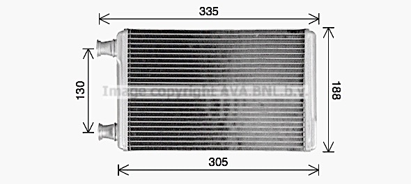 Nagrzewnica AVA QUALITY COOLING MS6779