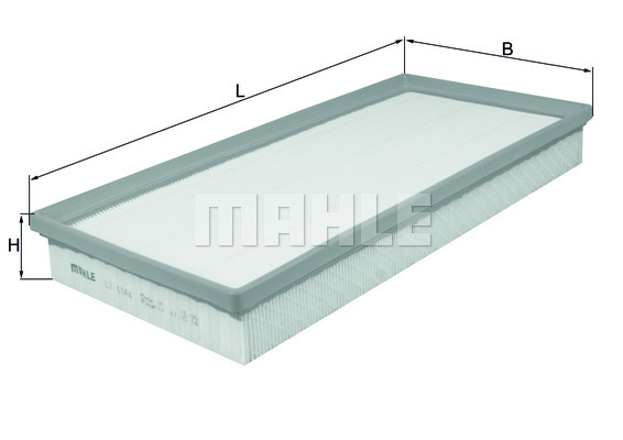 Filtr powietrza KNECHT LX 1004