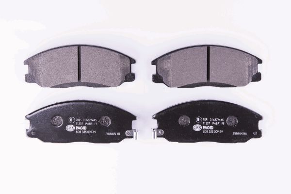 Klocki hamulcowe HELLA 8DB 355 009-991