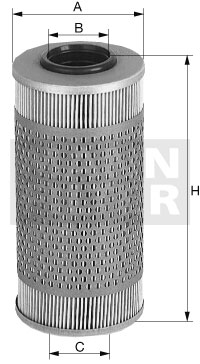 Filtr oleju MANN-FILTER H 43/2