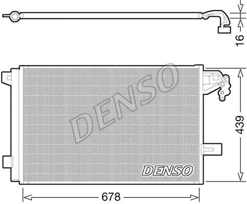 Skraplacz klimatyzacji DENSO DCN32063