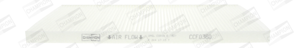 Filtr kabinowy CHAMPION CCF0360