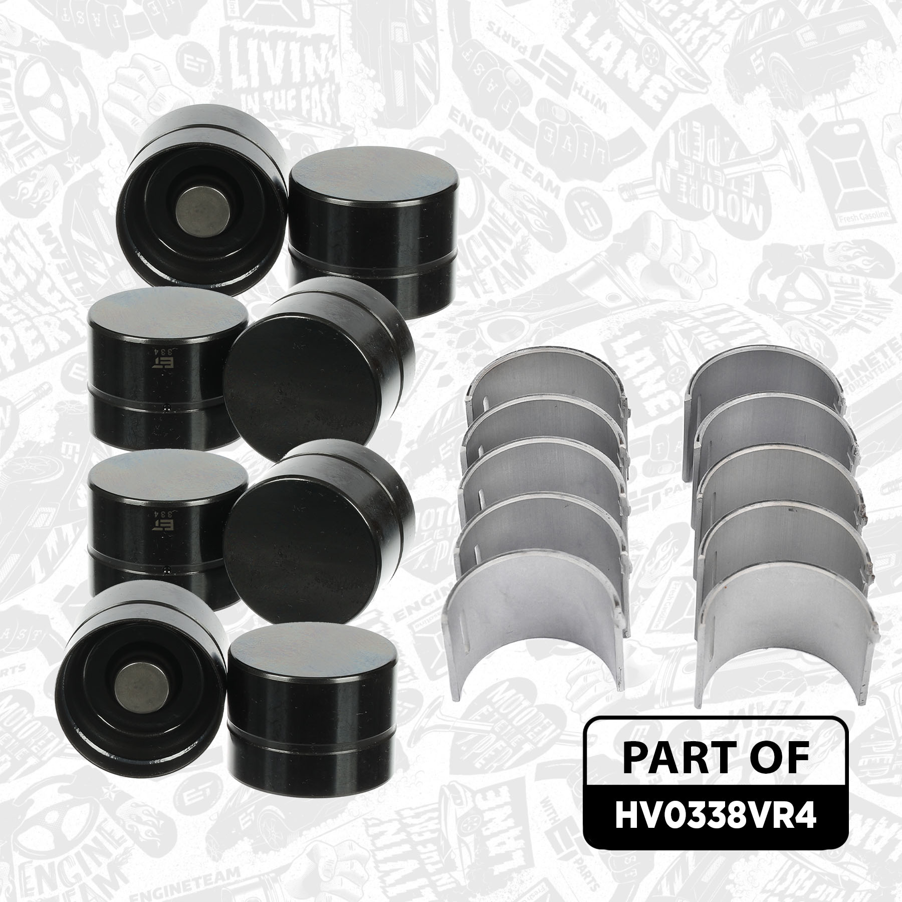 Zestaw wału rozrządu ET ENGINETEAM HV0338VR4