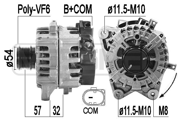 Alternator ERA 209584