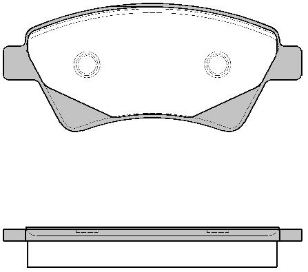 Klocki hamulcowe REMSA 0976.20
