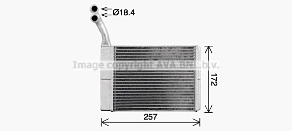 Nagrzewnica AVA QUALITY COOLING CN6330