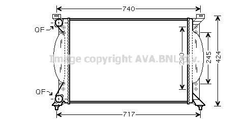 Chłodnica AVA QUALITY COOLING AI2201