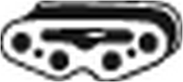 Wieszak ukladu wydechowego BOSAL 255-501