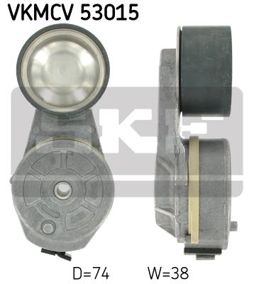Rolka napinacza paska osprzętu SKF VKMCV 53015
