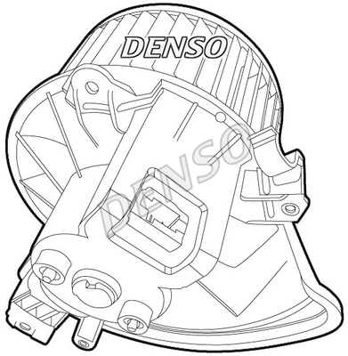 Wentylator wnętrza DENSO DEA01210