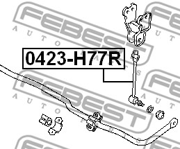 Łącznik stabilizatora FEBEST 0423-H77R