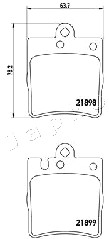 Klocki hamulcowe JAPKO 510504