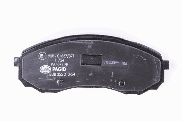 Klocki hamulcowe HELLA 8DB 355 013-541