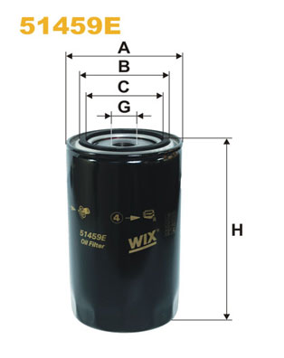 Filtr oleju WIX FILTERS 51459E