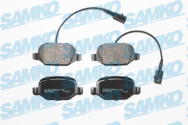 Klocki hamulcowe SAMKO 5SP1661