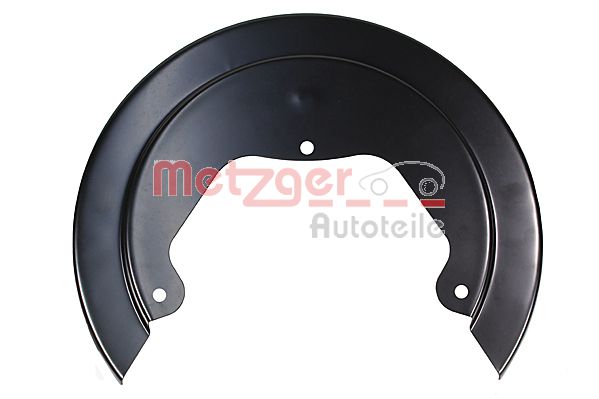 Panel rozbryzgiwujący, tarcza hamulcowa METZGER 6115502