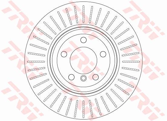 Tarcza hamulcowa TRW DF6476S