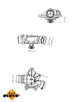 Termostat NRF 725052
