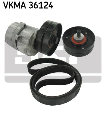 Zestaw paska osprzętu SKF VKMA 36124