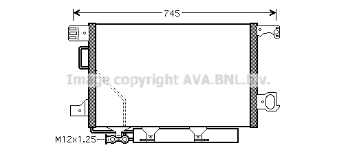 Skraplacz klimatyzacji AVA QUALITY COOLING MS5360D