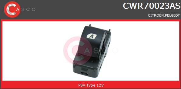 Przełącznik podnośnika szyby CASCO CWR70023AS