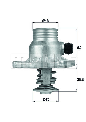 Termostat MAHLE TM 11 105