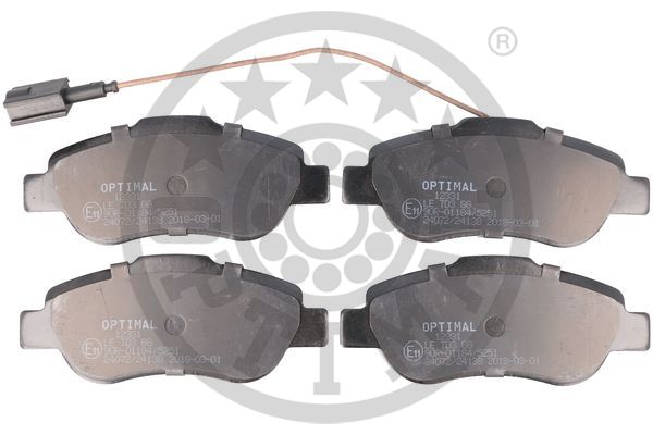 Klocki hamulcowe OPTIMAL BP-12331