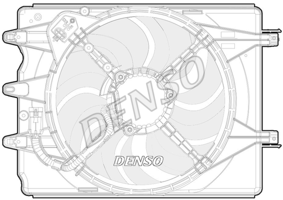Wentylator DENSO DER09068