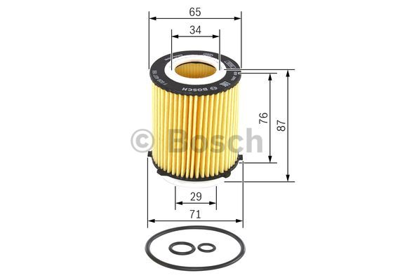 Filtr oleju BOSCH F 026 407 166