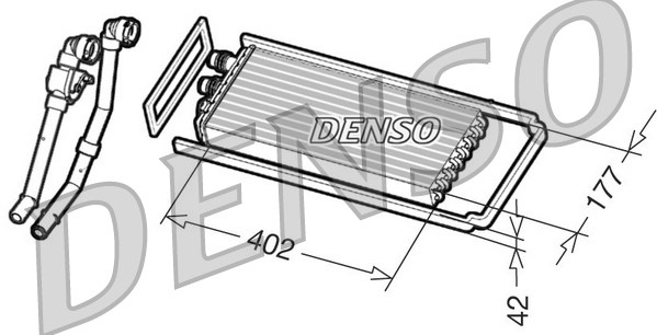 Nagrzewnica DENSO DRR12101