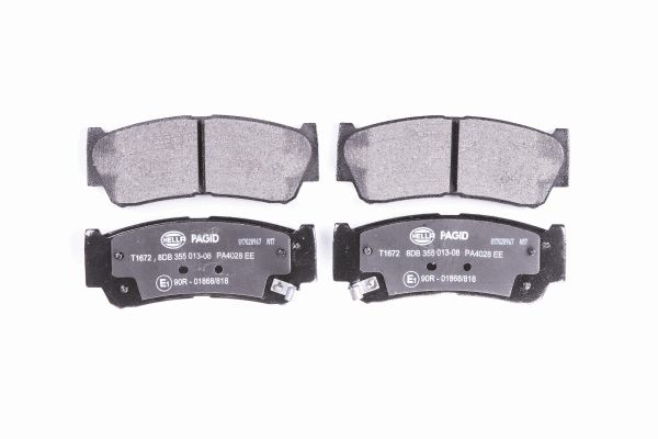 Klocki hamulcowe HELLA 8DB 355 013-081