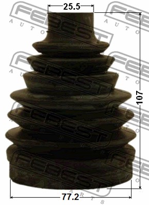 Osłona przegubu FEBEST 0317P-YF4R