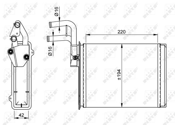 Nagrzewnica NRF 54225