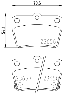 Klocki hamulcowe HELLA 8DB 355 010-521
