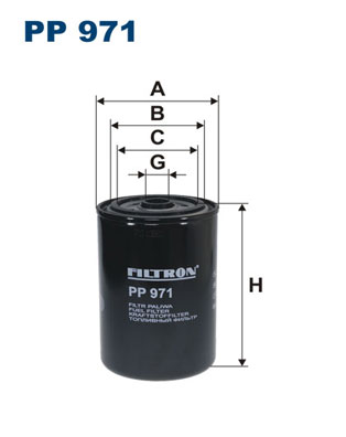Filtr paliwa FILTRON PP971