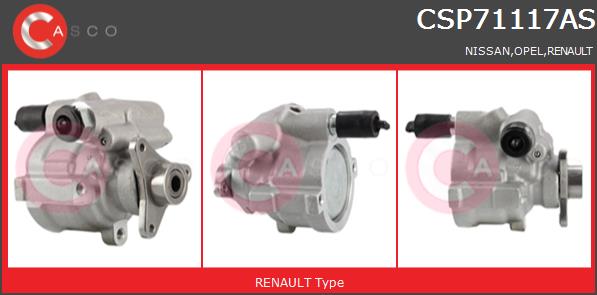 Pompa wspomagania CASCO CSP71117AS