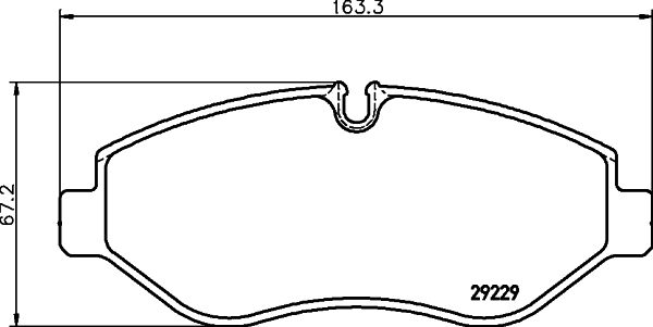 Klocki hamulcowe HELLA 8DB 355 005-511